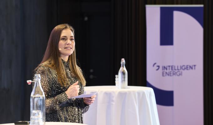  ligestilling- og digitaliseringsminister Marie Bjerre (V) på iEnergi årsmøde 2024, 31. januar